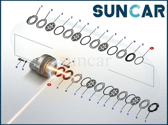 Acheter 8J6069 + 5J8375 + 8J6070 Kit de scellé à piston pour CAT fabrication en ligne