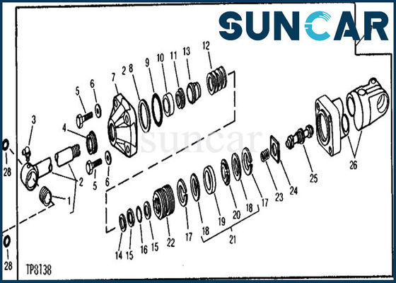 acheter Joint de cylindre hydraulique de la haute performance RE11569 Deere Kit Boom Replacement Kits online manufacture