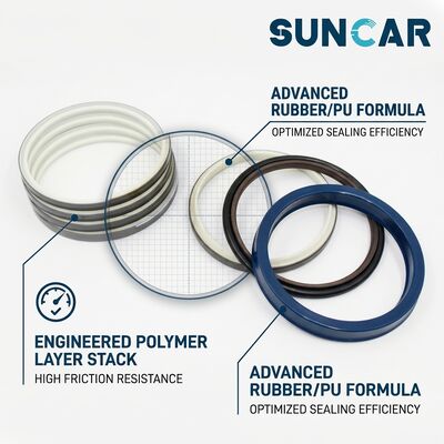 707-99-71100 154-63-52700KT Tilt Cylinder Seal Kit for Komatsu D80A-18